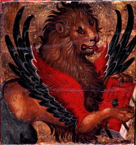 Représentation du Lion de Saint Marc - Italian School