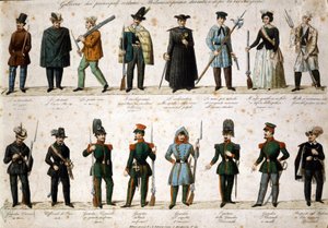 Risorgimento : Les Cinq Jours de Milan (Cinque giornate di Milano) (18-22 mars 1848) : c