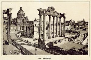 Rome : Forum Romain - Italian School