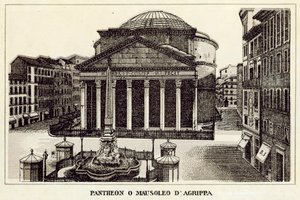 Rome : Panthéon ou Mausolée d
