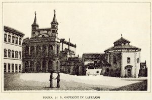 Rome : Place de Saint-Jean-de-Latran