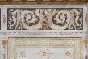Salle des Amours (détail) - Italian School