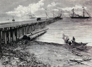 Mine de San Leon, pont d