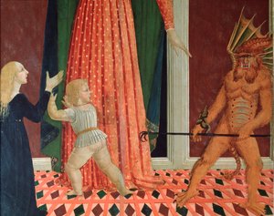 Santa Maria del Soccorso ou Marie Auxiliatrice (détail d
