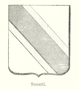 Sassetti (gravure) - Italian School