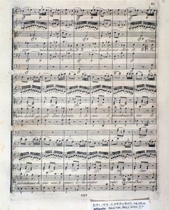 Partition de Médée (acte 1), opéra de Luigi Cherubini - Italian School