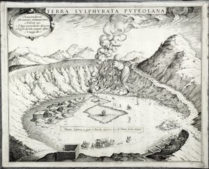 Volcan Solfatare, Pouzzoles, Naples - Italian School