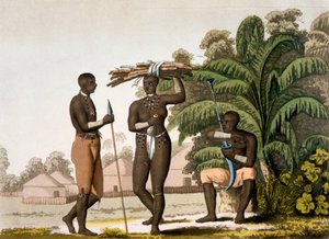 Côte sud-est : nation Cafre, années 1820-30 - Italian School