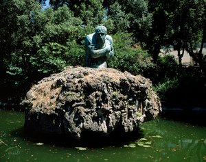Statue des Apennins, Jardin de la Villa di Castello