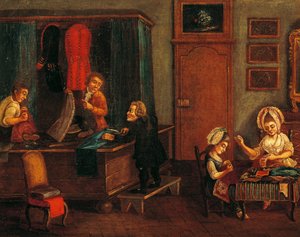 Atelier de tailleur, Italie - Italian School
