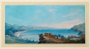 La baie de Naples - Italian School
