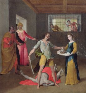 La Décapitation de Saint Jean-Baptiste - Italian School