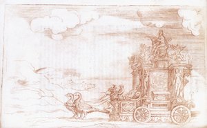 Le Char de Vénus, 1579 - Italian School