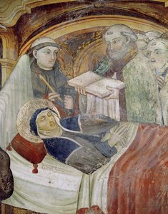 La Mort de Sainte Scholastique