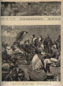 La Première Guerre italo-éthiopienne (1895-1896). Le major Tommaso Salsa et le capitaine Annibale Anghera devant l