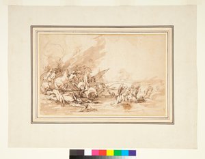La fuite de Cloelia et de ses compagnes, 1650-1700