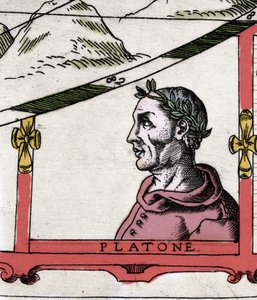Le philosophe grec Platon (428-348 av. J.-C.) (détail)