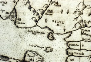 Le golfe du Bénin (ancien Dahomey), partie du golfe de Guinée, d
