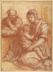 La Sainte Famille au repos (d