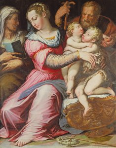 La Sainte Famille avec l