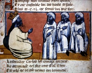 Le dernier roi arabe de Grenade, illustration de "L