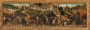 Le Cassone Nerli, représentant le maître d