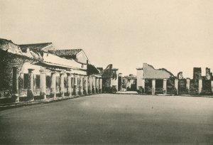Les thermes Stabiens - Le lieu de lutte comme il est - Italian School