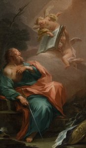 La Vision de Saint Paul - Italian School