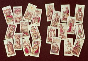 Les cartes de tarot des Arcanes Majeurs - Italian School