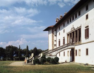 La villa des cent cheminées - 1596-1600 - Italian School