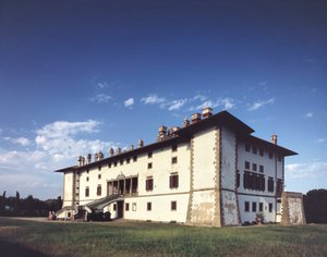 La villa des cent cheminées - 1596-1600 - Italian School