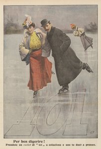 Bien digérer (litho couleur)