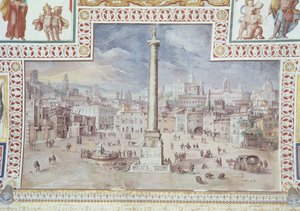 Colonne de Trajan, Forum de Trajan, Rome - Italian School