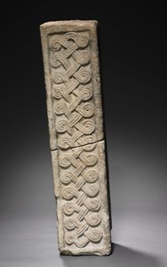 Poteau de transenne, lombard, 700s-800s
