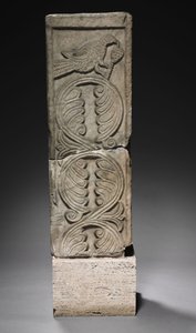 Poteau de transenne, lombard, 700-800 - Italian School