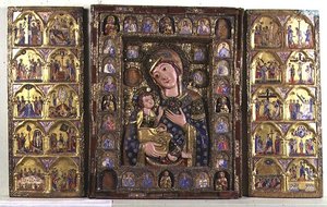 Triptyque de la Madonna et l