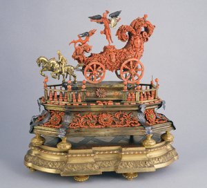 Triomphe en corail - Italian School