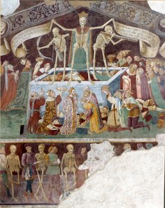 Triomphe de la Mort et danses macabres (détail) - Italian School