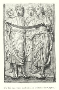 Un des Bas-reliefs destinés à la Tribune des Orgues - Italian School