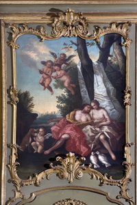 Vénus et Adonis - Italian School