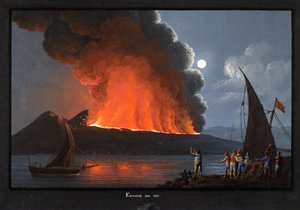 Vésuve, éruption de 1810