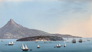 Vue de Naples - Italian School