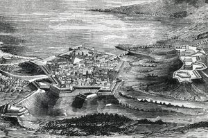 Vue de Peschiera del Garda - Italian School