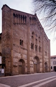 Vue de la façade de l