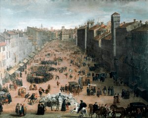 Vue sur la place Navona à Rome (peinture)