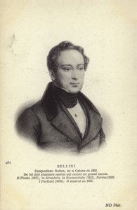 Vincenzo Bellini, compositeur d