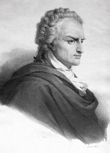 Vittorio Alfieri, dramaturge et poète italien (gravure) - Italian School