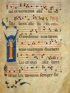 fol 4v. Graduel, vers 1260 - Italian School