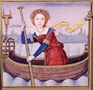 Isis, illustration de De Mulieribus Claris par Giovanni Boccaccio