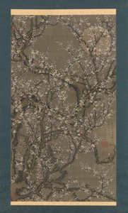 Fleurs de prunier blanc et lune - Ito Jakuchu